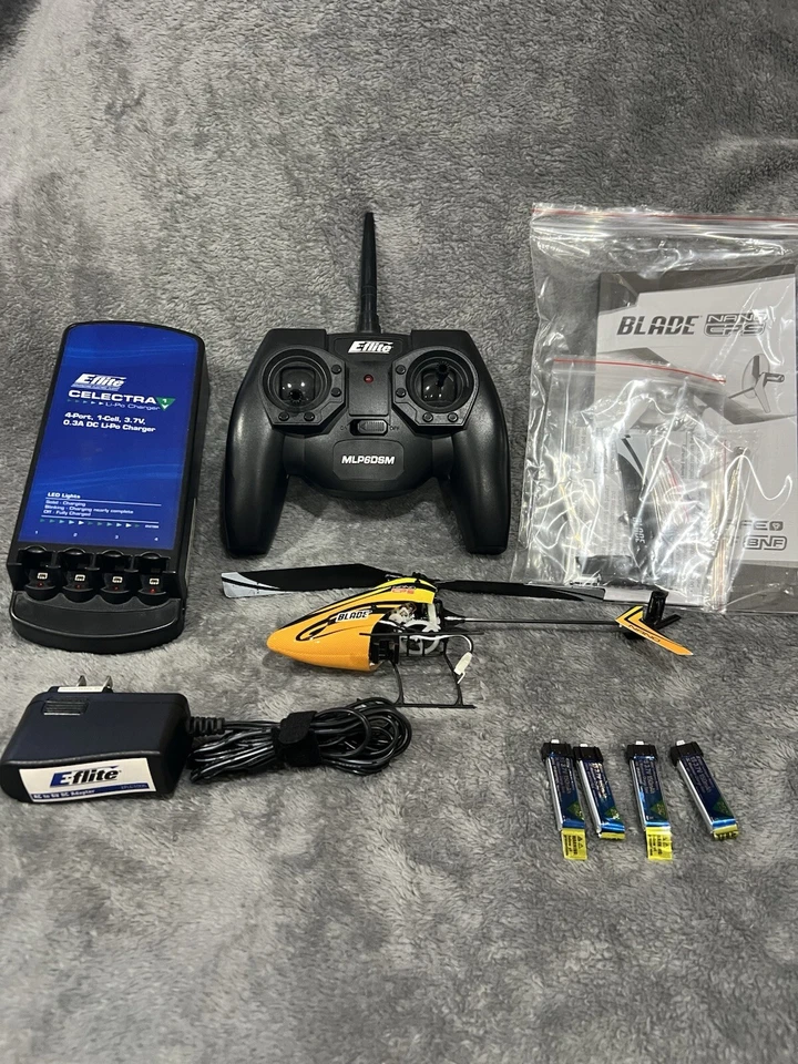 Eflite Nano CPS micro helicopter with 6 channel controller and charger  - Image 1 of 4