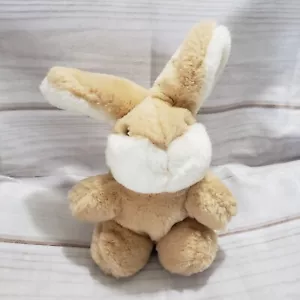 Gund Chubby Bunny Rabbit Plush Tan Cream Stuffed Animal 6 Inch 1982 - Picture 1 of 9