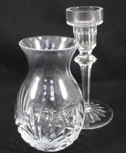 Rogaska Crystal Richmond No Trim Multisided Stem Flower Vase and Candlestick - Picture 1 of 7