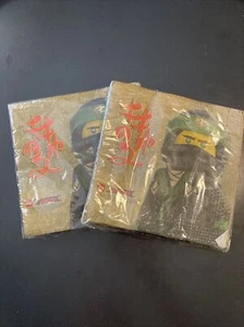 2 Neu IN VERPACKUNG LEGO THE NINJAGO MOVIE 16-LUNCH SERVIETTEN PARTY - Bild 1 von 4