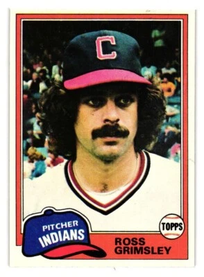 1981 Topps - #170 Ross Grimsley - Image 1 of 2