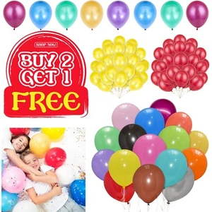 20 x 5 Zoll kleine runde Latex beste Luftballons Qualität Standard 5 Zoll Luftballons Mix UK - Bild 1 von 93