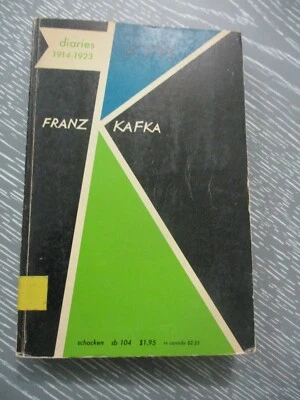 Franz Kafka,diaries 1914 - 1923,edited by Max Brod,paperback,Schock,USA, 1965. - Image 1 of 4