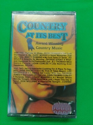 Country At Its Best by Various Artists Cassette, 1984 New Sealed - Image 1 of 4