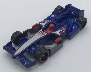 Hot Wheels F1 Racer Formula 1 Blue #68 w/ Flames Diecast Race Car 1:64 - NICE - Picture 1 of 6