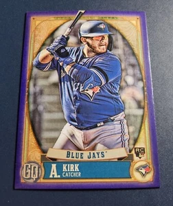 Tarjeta de radiocontrol Alejandro Kirk Topps Gypsy Queen púrpura 2021 #53/250 Blue Jays - Imagen 1 de 2