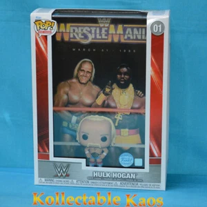 WWE - Hulk Hogan Wrestlemania Pop! Vinyl Covers #01 - Picture 1 of 3