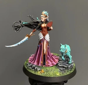 Craftworlos Yvraine Xenos Army Warhammer 40k Height: 1.57 inches resin - Picture 1 of 5