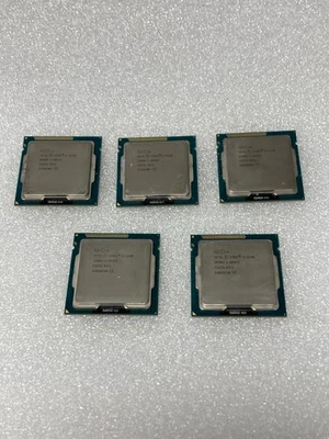 LOT OF 5! INTEL CORE I3-3240 DUAL CORE 3.4GHz LGA 1155 3MB CPU PROCESSORS  SR0RH - Image 1 of 4