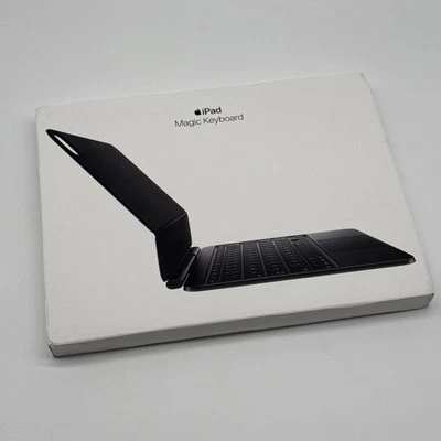 GENUINE APPLE IPAD PRO 11” M4 2024 MAGIC KEYBOARD CASE BLACK ORIGINAL MWR23B/A - Image 1 of 4