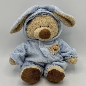 Pigiama peluche TY Pluffies PJ Bear RIMOVIBILE PJS blu coniglietto coniglio amore per bambino - Foto 1 di 15