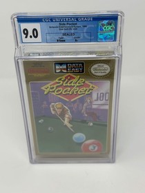 Tasca laterale NES sigillata CGC 9.0 A+ H-Seam 1990 dati est Nintendo ovale SOQ