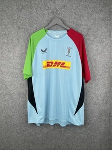 Harlequins Rugby Shirt Size 3XL 2024-2025 Castore VGC - Picture 1 of 5