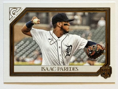 2021 Topps Gallery #25 Isaac Paredes Rookie - Image 1 of 2