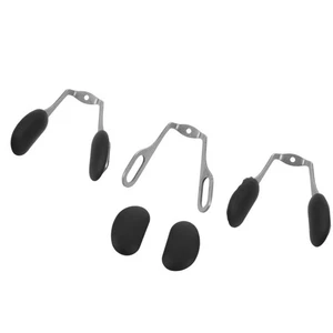  Sunglasses Support Frame Eyeglass Silicone Nose Pads Screw-in Repair - Picture 1 of 12