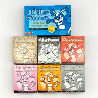 Killer Bunnies Blue Starter + Pink Red Orange Twilight Khaki Stainless Steel - Image 1 of 4