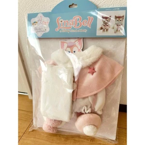 New Japan Tokyo Disney Resort Plush Badge Costume Lina Bell Dancing Snowflakes - Picture 1 of 5