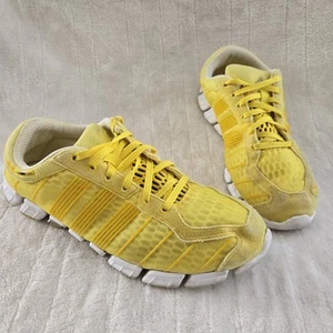 ADIDAS Clima Cool Sneakers Men's Sz9 Yellow Activewear Athletic Sport Mesh Shoes - Picture 1 of 12