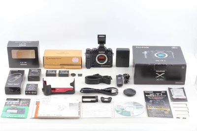 Shot 6080 *MINT* Fujifilm X-T1 16.3MP Mirrorless Digital Camera Body Black JAPAN - Image 1 of 4