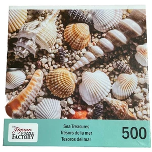 Sea Treasures Strand Muscheln Puzzle 500 Stück Neu Versiegelt - Bild 1 von 5