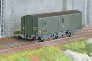 Models World 105 Wagon fourgon 3 essieux, PLM, Dd2, Vert 301, ep.IIIc-d, feux fi - Picture 1 of 3