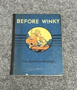 BEFORE WINKY rare Antique Bedside Children's book MYRTLE QUINLAN Kay Draper 1952 - Picture 1 of 4