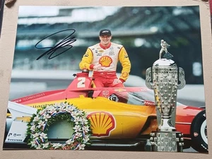 Josef Newgarden 2023 Indy Indianapolis 500 Champion FIRMATO 8x10 foto COA Racing - Foto 1 di 1