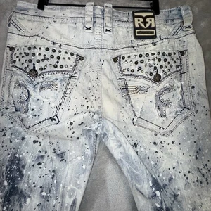 Rock Revival Jeans "Monte" All Straight Regular Herren 38 x 33 Light Denim - Bild 1 von 22