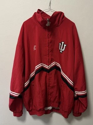 Vintage Indiana Hoosiers Logo Athletic Windbreaker Size Men’s XL - Image 1 of 3