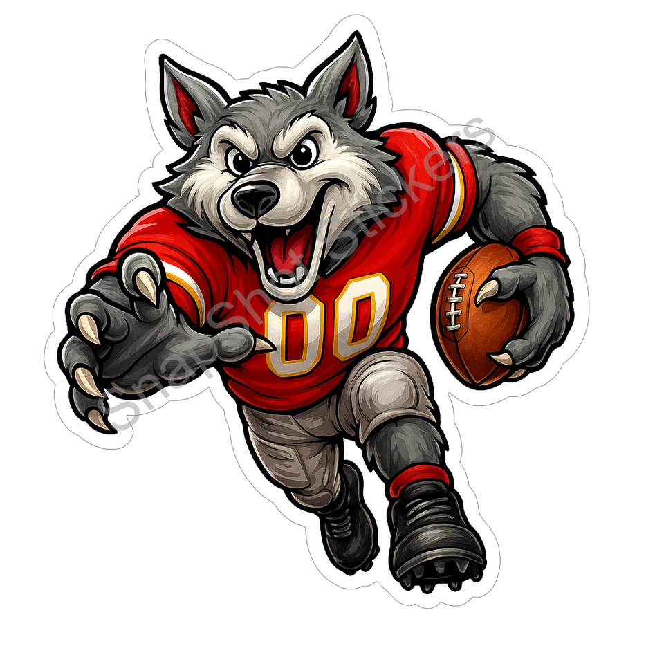 Pegatina/calcomanía de vinilo resistente a la intemperie Kansas City Chiefs 12 Foto 1 de 1