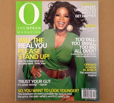O The Oprah Magazine March 2007 Oprah's School in Africa - Image 1 of 4