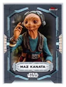 2022 Star Wars Topps Finest #63 Maz Kanata - Imagen 1 de 2
