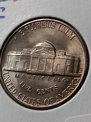 1941-D Jefferson Nickel Full Steps  MS Choice Toned  US Coin J/312 Cover