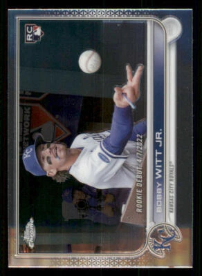 2022 Topps Chrome Update #USC176 Bobby Witt Jr. - Image 1 of 2