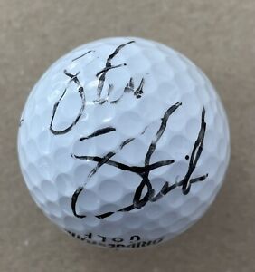 Steve Stricker Signed Valspar Logo Bridgestone Golf Ball Autographed W/Case