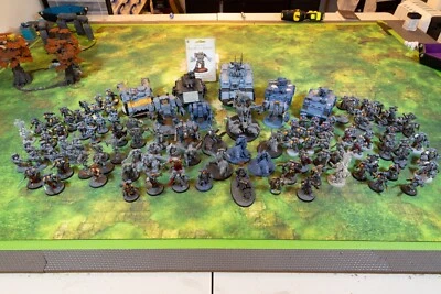Warhammer 40k Space Wolves Army Lot - 4500+ Points - Image 1 of 4
