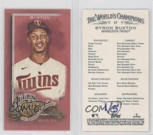 2022 Topps Allen & Ginter X Mini Red /5 Byron Buxton #67
