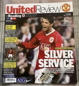 Manchester United Man Utd v Reading Programme FA Cup 5th Round 2007 mint - Picture 1 of 3