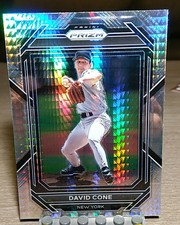 David Cone HYPER PRIZM 2023 Panini Baseball New York Yankees # 248 Mr. Perfect