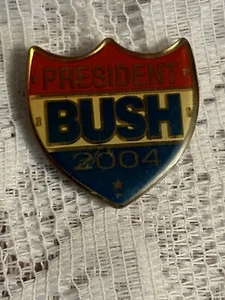 PRESIDENT BUSH 2004 LIGHT UP PIN CAMPAIGN As Is Republican - Bild 1 von 2