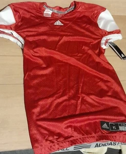 Adidas Jersey Youth Large Red/White Press Coverage Football New w/tags Youth red - Picture 1 of 6