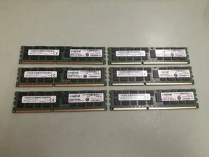 Micron 48GB (6x8GB) MT36KSF1G72PZ-1G4K1LG 2Rx4 PC3L-10600R Memory Ram 1349 - Picture 1 of 3