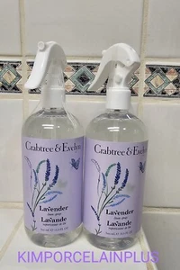 2 X Crabtree & Evelyn Linen Spray 16.9 Fl Oz LAVENDER - Picture 1 of 2