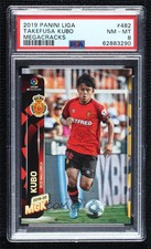 2019-20 Panini Megacracks MGK La Liga Nuevos Fichajes Takefusa Kubo #482 PSA 8