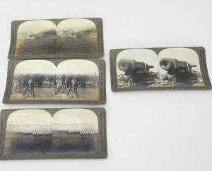 WW1  Keystone Stereoview Russian Gun Pacific Fleet Naval Infanty  Czar Millions - Picture 1 of 9