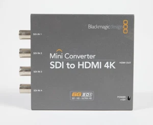 Blackmagic Design Mini Converter SDI to HDMI 4K  2925082. 4x SDI input - Picture 1 of 6