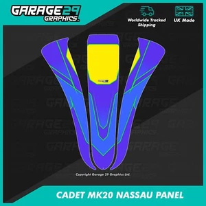 CADET MK20 KART NASSAU PANEL STICKER KIT - CYCLONE - COLOUR 3 - CUSTOMISABLE - Picture 1 of 3