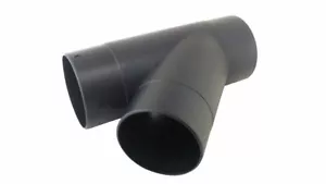 Dust Collector 4" Y Connector 3 Way OD 3-5/16" ID 3-11/16" ABS 4" Hose 734531 - Picture 1 of 2