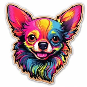 Autoaufkleber Sticker Niedlicher Chihuahua Aufkleber - Picture 1 of 1