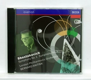 BERNARD HAITINK - SHOSTAKOVICH symphonies nos.1 & 3 DECCA CD NM - Imagen 1 de 2